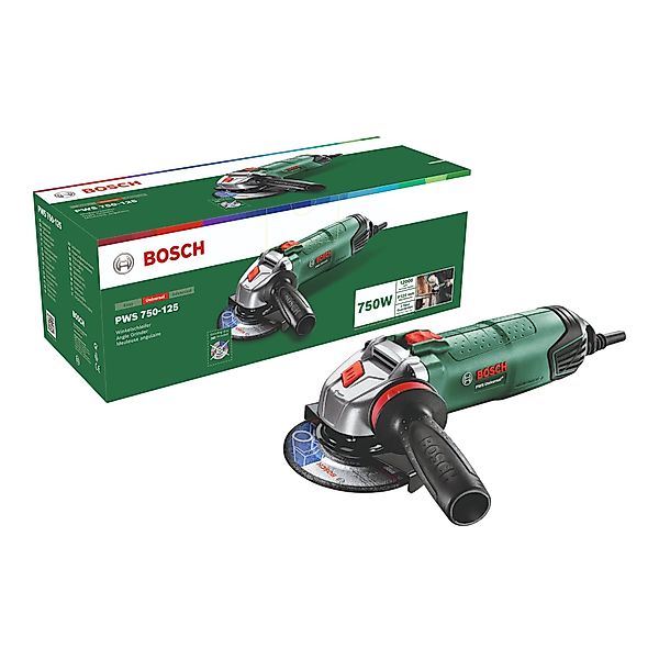 BOSCH Winkelschleifer Bosch PWS 750-115 Winkelschleifer günstig online kaufen