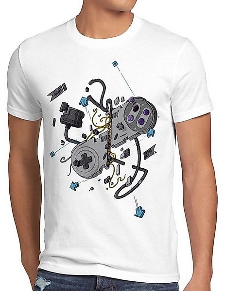 style3 T-Shirt 16-Bit Gamer snes nes kart super nintendo mario retro classi günstig online kaufen