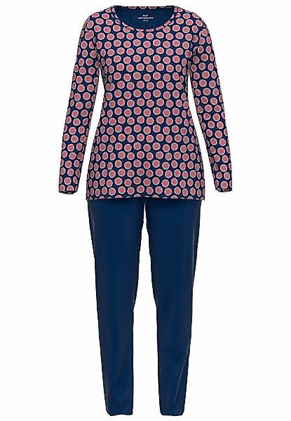GÖTZBURG Schlafanzug "Herbstblüte" 2 tlg. Langarm, Rundhalsausschnitt, Baum günstig online kaufen
