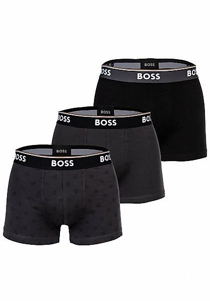 BOSS Boxershorts "Boxershort Trunk 3P Power Design 3er Pack" günstig online kaufen