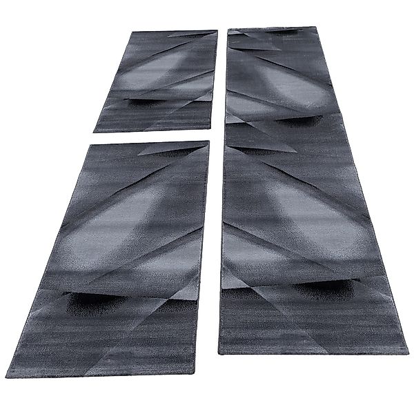 SIMPEX24 Kurzflor-Bettumrandung Abstrakt Design, Höhe 12 günstig online kaufen