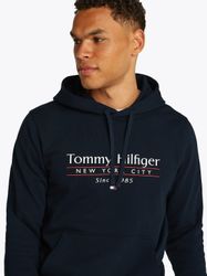 Tommy Hilfiger Hoodie HILFIGER CENTER STACK günstig online kaufen