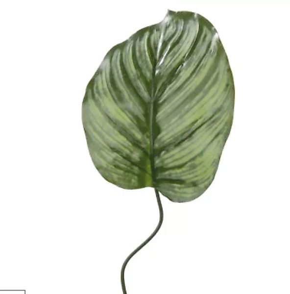 Kunstblume Blatt Philo grün 38 cm günstig online kaufen