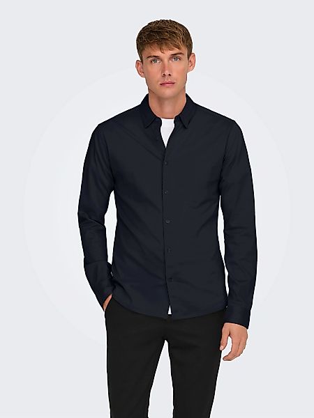 ONLY & SONS Langarmhemd ONSROBIN B/U LS STRETCH SHIRT NOOS günstig online kaufen