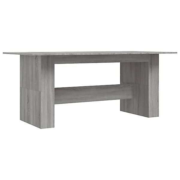 vidaXL Esstisch Esstisch Grau Sonoma 180x90x76 günstig online kaufen