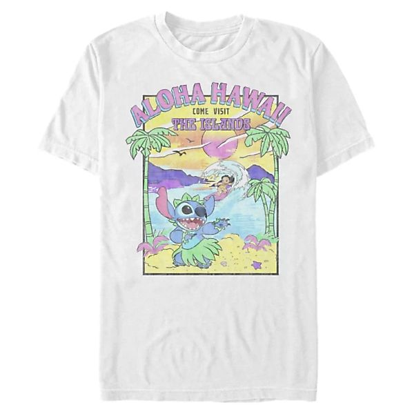 Disney Classics - Lilo & Stitch - Stitch Visit the Islands - Männer T-Shirt günstig online kaufen