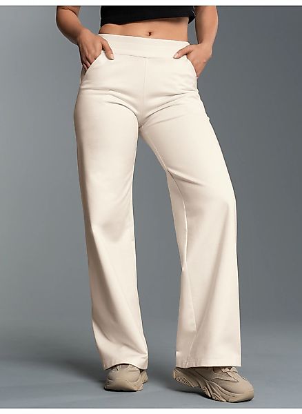 Trigema Jerseyhose "TRIGEMA Jogginghose mit weitem Bein" günstig online kaufen