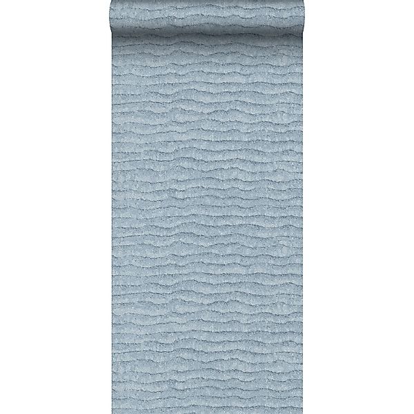 Sanders & Sanders Tapete Uni Blau 53 Cm X 10 M - 640089 günstig online kaufen