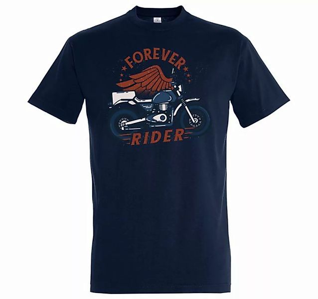 Youth Designz T-Shirt Forever Rider Herren Shirt mit trendigem Frontprint günstig online kaufen