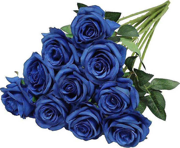 Kunstblumenstrauß künstliche Seidenrose Blume für Hochzeit günstig online kaufen