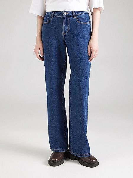 Vero Moda Weite Jeans Elly (1-tlg) Plain/ohne Details günstig online kaufen