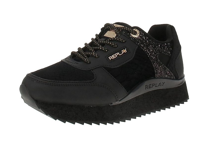 Replay Replay Penny Local GWS63 C0160S - Damen Sneaker - 003-Black Sneaker günstig online kaufen
