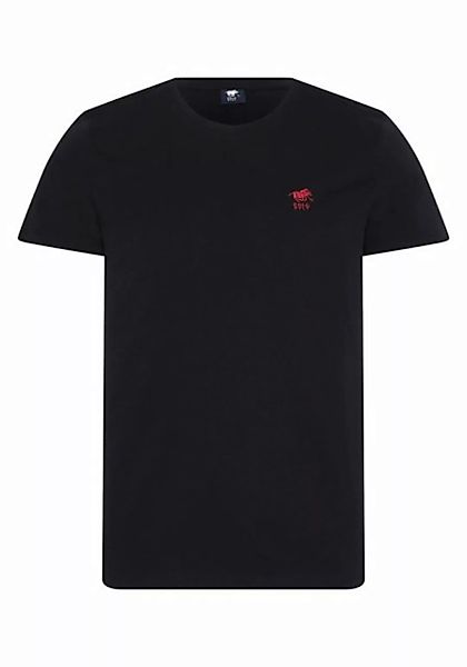 Polo Sylt T-Shirt mit gesticktem Logo-Symbol (1, 1-tlg) günstig online kaufen