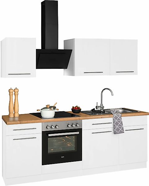 wiho Küchen Küchenzeile "Unna", ohne E-Geräte, Breite 220 cm günstig online kaufen