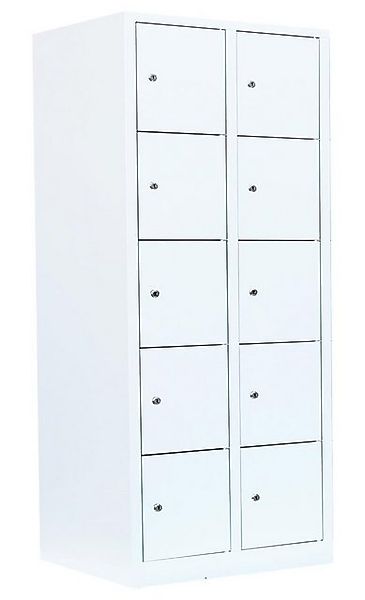 Steelboxx Fächerschrank 10 Fächer Schließfachschrank Wertfachschrank Fächer günstig online kaufen