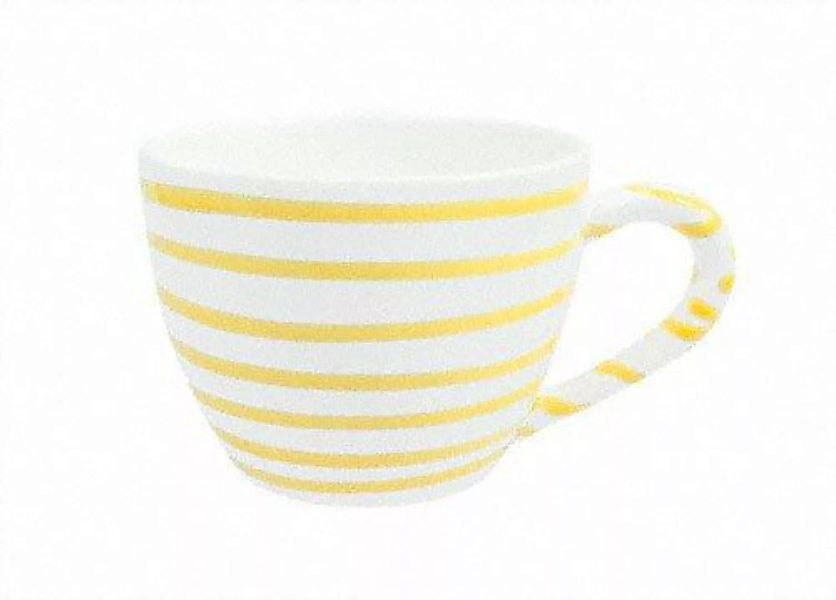 Gmundner Keramik Gelbgeflammt Tee-Obertasse Maxima 0,4 L günstig online kaufen