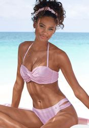 s.Oliver Bügel-Bandeau-Bikini in getwisteter Optik günstig online kaufen