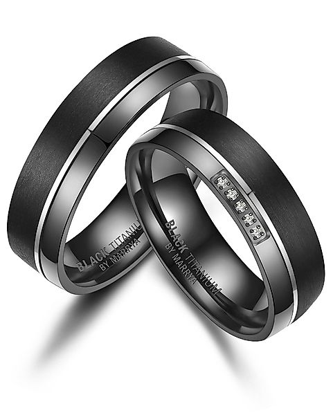 MARRYA Trauring BLACK TITANIUM by MARRYA günstig online kaufen