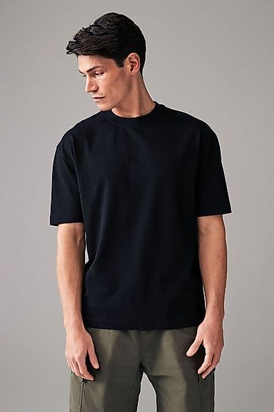 Next T-Shirt Oversized Fit T-Shirt aus schwerem Stoff (1-tlg) günstig online kaufen