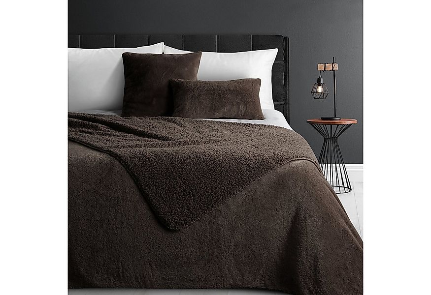Eurofirany Tagesdecke Fellbettüberwurf NINA, Felloptik, eleganter Überwurf günstig online kaufen