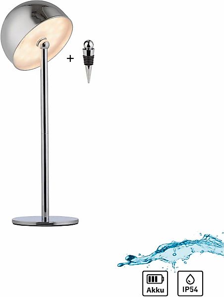my home Tischleuchte »Akku Tischleuchte Hesper Indoor Outdoor, magnetischer günstig online kaufen
