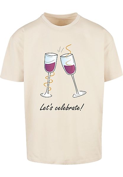Merchcode T-Shirt "Merchcode Herren Lets celebrate Heavy Oversized Tee", (1 günstig online kaufen