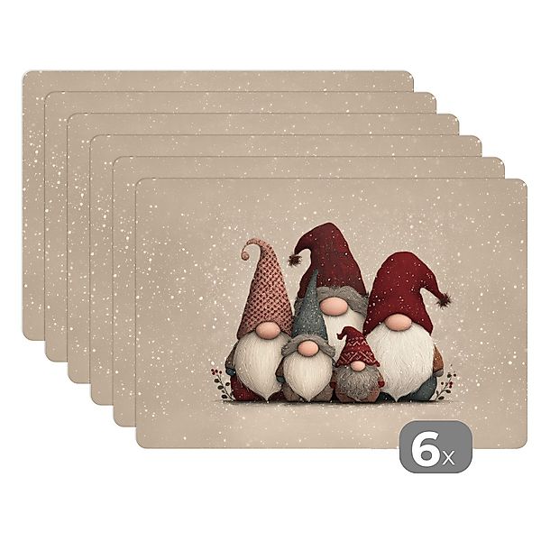 MuchoWow Platzset Wichtel - Weihnachten - günstig online kaufen