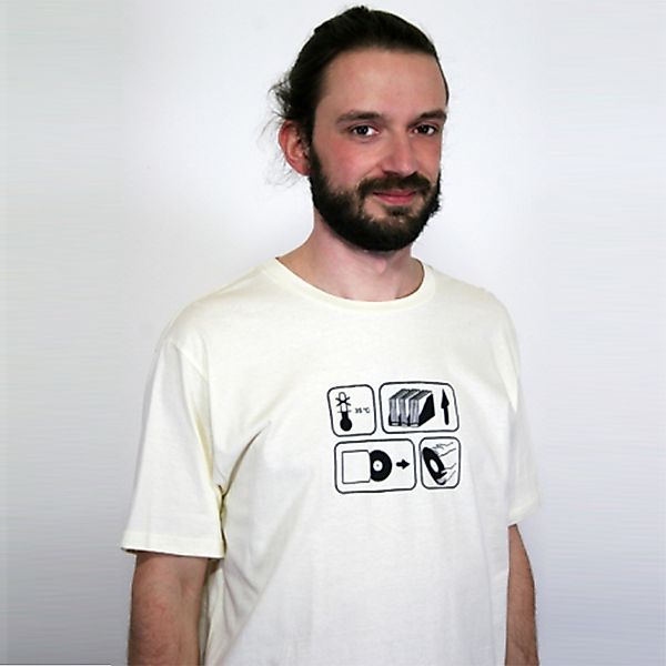 T-shirt "35°C", Nachhaltig, Bedruckt, Herren, Vinyl, Plattenspieler, Platte günstig online kaufen