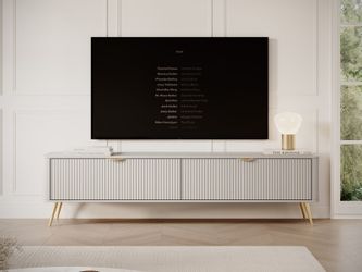 Compleo TV-Schrank BELLO zweitürig, Modern Wohnzimmer, günstig online kaufen