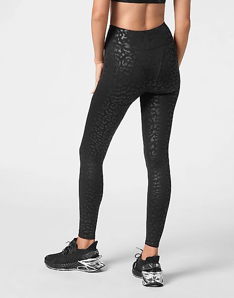PLEIN SPORT Leggings "Leopard" günstig online kaufen