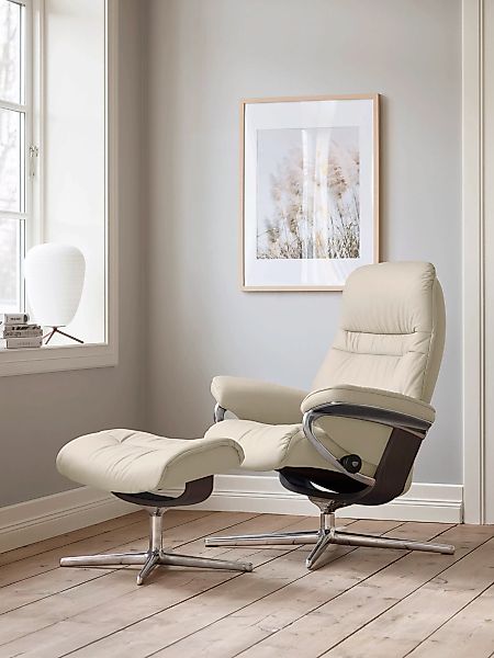 Stressless Relaxsessel "Sunrise", mit Cross Base, Größe S, M & L, Holzakzen günstig online kaufen