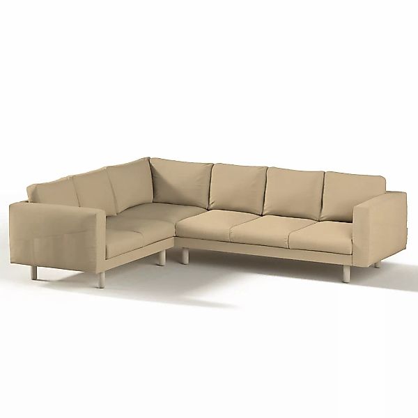 Bezug für Norsborg 5-Sitzer Ecksofa, caffe latte, Norsborg 5-Sitzer Ecksofa günstig online kaufen