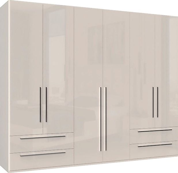 Places of Style Kleiderschrank »Piano, UV lackiert, hochglänzend in beige o günstig online kaufen