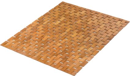 Kleine Wolke Badematte "Palito" Höhe 5 mm rutschhemmend beschichtet Holzmat günstig online kaufen