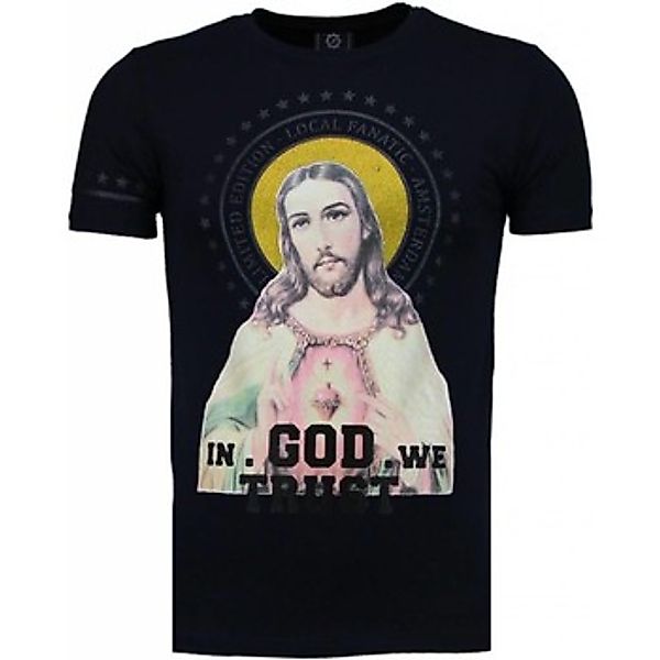 Local Fanatic  T-Shirt Jezus Strass günstig online kaufen