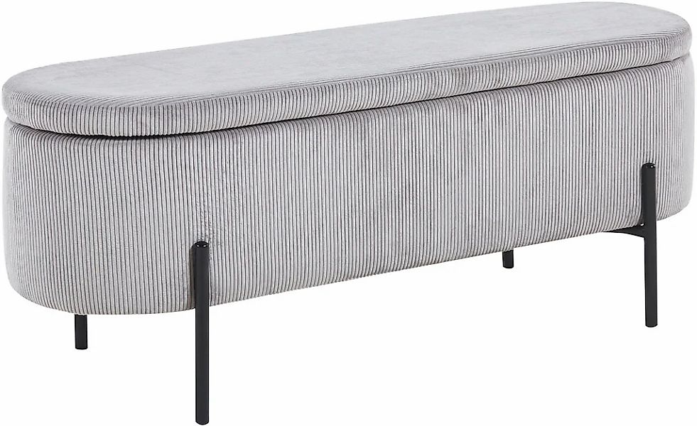 SalesFever Hockerbank "Hockerbank im stilvollen Look" aufklappbar, mit Stau günstig online kaufen