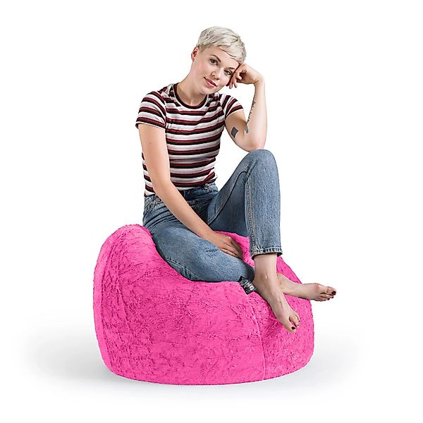 Sitting Point Sitzsack Fluffy 220, Pink günstig online kaufen