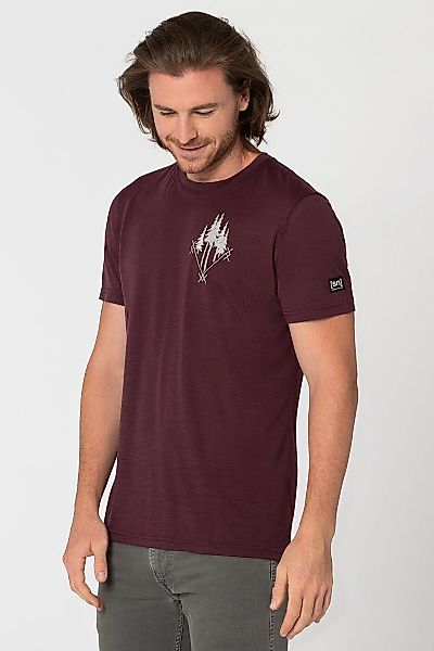 SUPER.NATURAL Print-Shirt Merino T-Shirt M FREERIDE günstig online kaufen