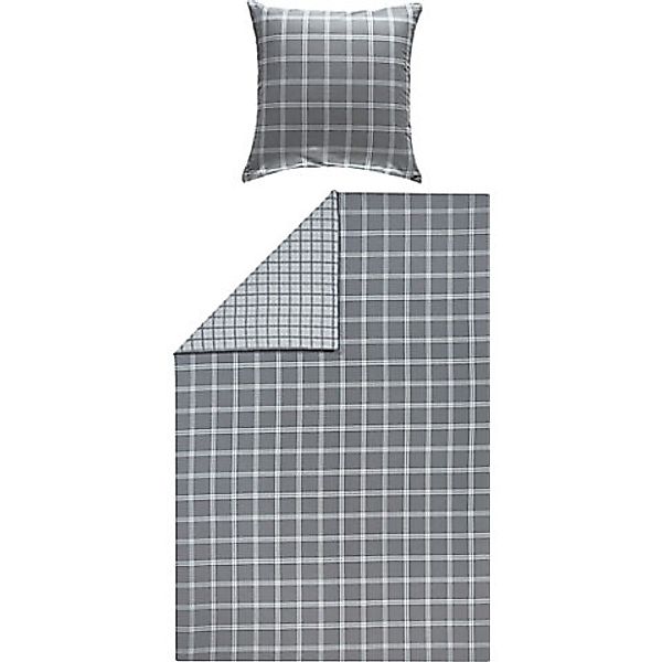 Erwin Müller Bettwäsche Wendebettwäsche, Baumwolle, Edelflanell Karo günstig online kaufen