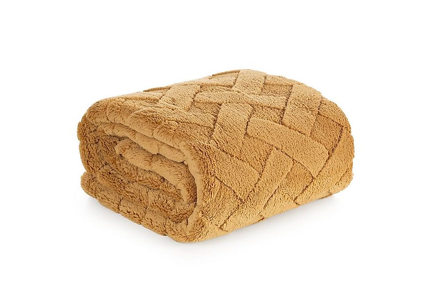 Wohndecke CARO, Design91, Karierte Kuscheldecke ideales Geschenk Weiche, wa günstig online kaufen