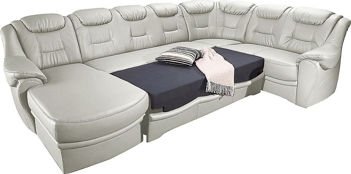sit&more Wohnlandschaft »Bellevue U-Form« wahlweise mit Bettfunktion günstig online kaufen