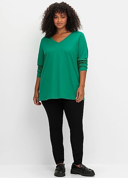 Sheego T-Shirt Langarmshirt günstig online kaufen