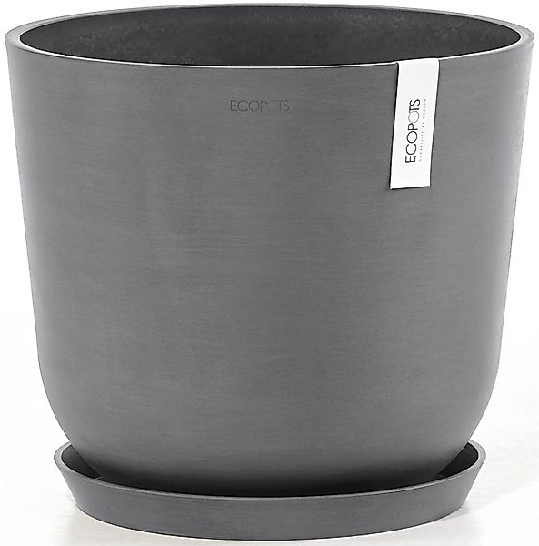 ECOPOTS Blumentopf Oslo 35 Grau, für günstig online kaufen