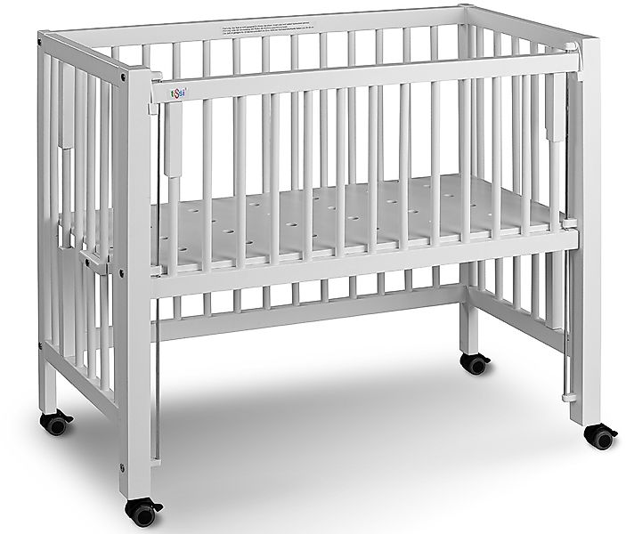 tiSsi® Beistellbett »SOPHIE Boxspring, weiß«, inklusive Matratze, stufenlos günstig online kaufen