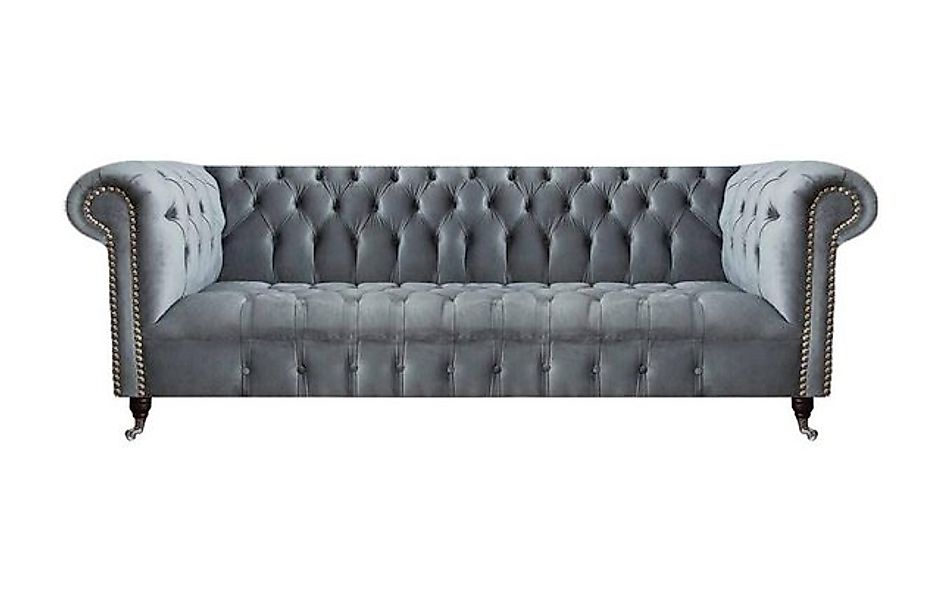 Xlmoebel Sofa Neues graues Textil-Dreisitzer-Sofa für das Wohnzimmer im, He günstig online kaufen