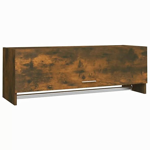 furnicato Kleiderschrank Räuchereiche 100x32,5x35 cm Holzwerkstoff (1-St) günstig online kaufen