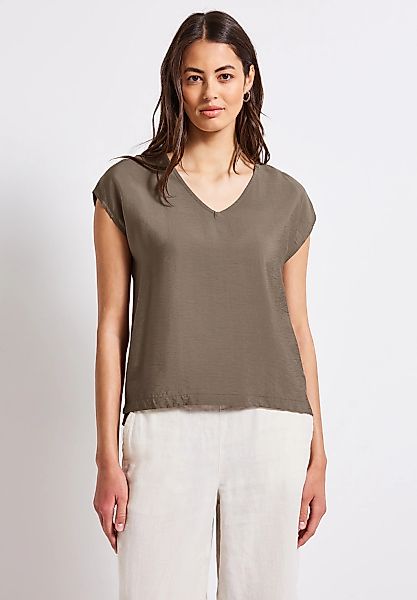 STREET ONE Shirtbluse mit V-Neck günstig online kaufen