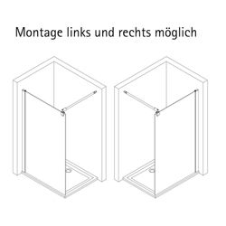 Schulte Walk-in-Dusche Alexa Style 2.0 Duschwand günstig online kaufen
