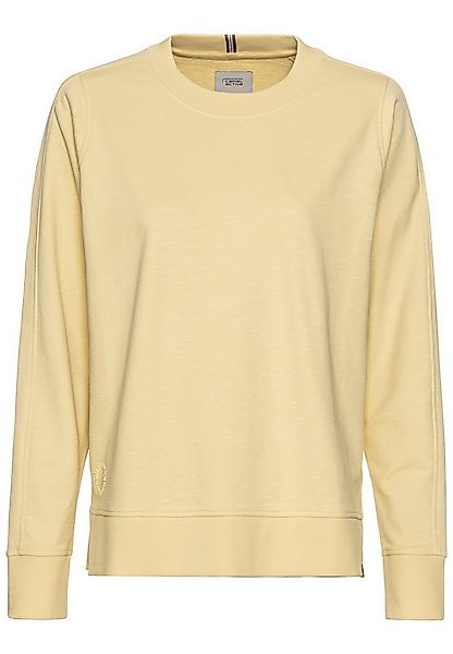 camel active Sweatshirt Rundhals Sweatshirt aus reiner Baumwolle günstig online kaufen