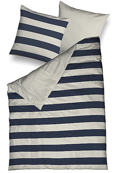 CASATEX Wendebettwäsche "Amrum" 2 Stk. tlg. klassisch,modern,Streifen-Wende günstig online kaufen